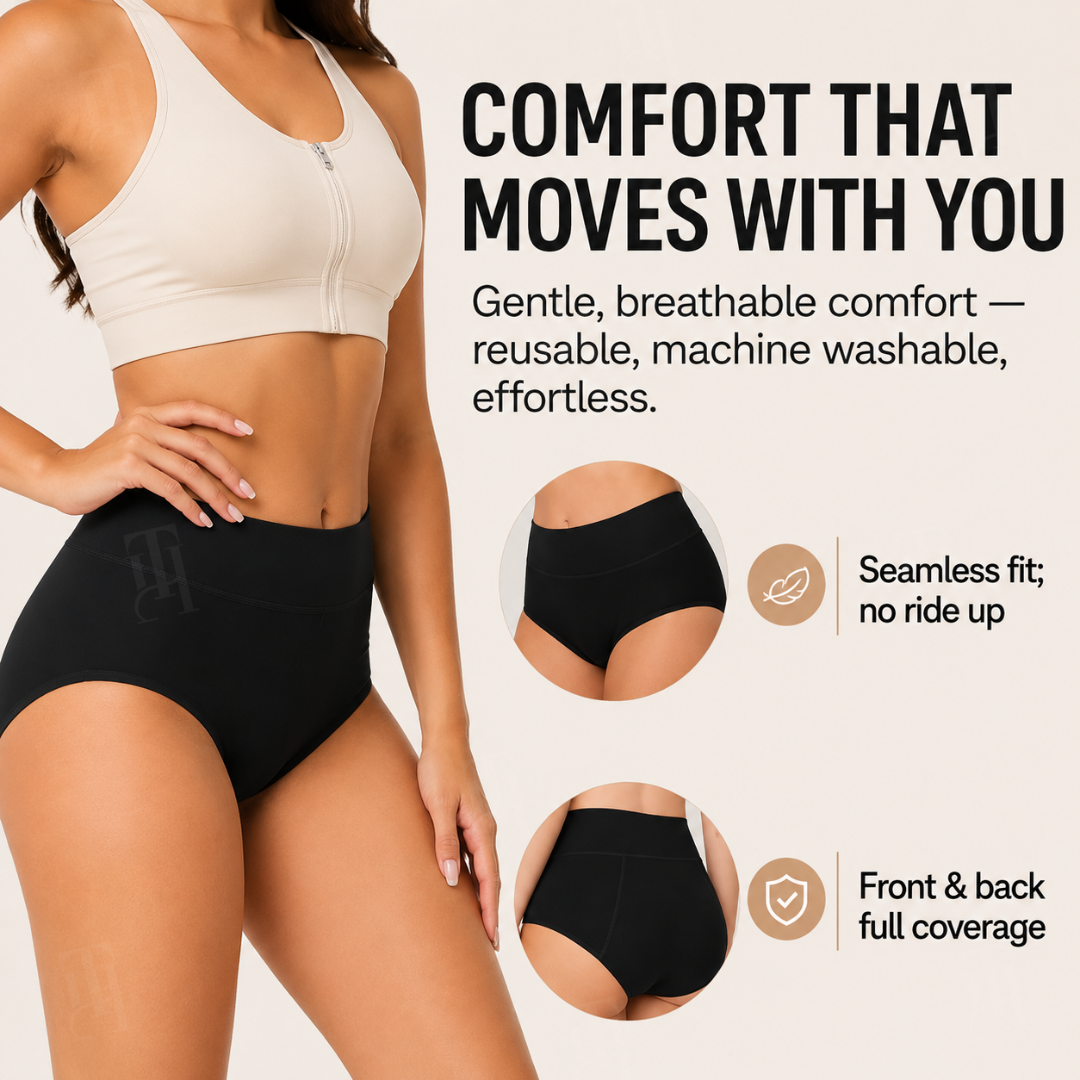 Sfrcord™AirShield — Next-Gen Ultra-Thin Leak-Proof Panties ✨ 100% Invisible Smart Protection