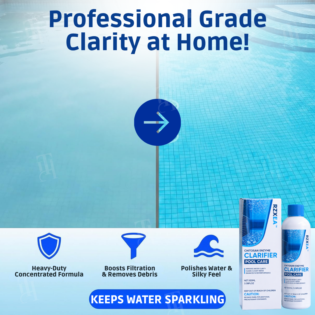 🏆 RZXEA™ Professional Chitosan Enzyme System: Triple-Action Purification for a Professional-Grade Swim 🛡️