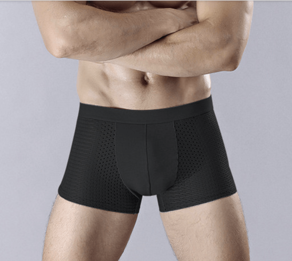 Ice Silk Breathable Boxers(Set of 3)