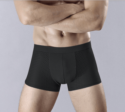 Ice Silk Breathable Boxers(Set of 3)