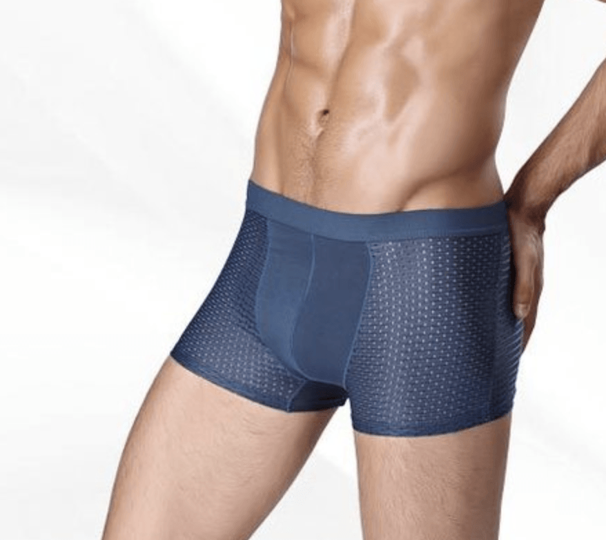 Ice Silk Breathable Boxers(Set of 3)