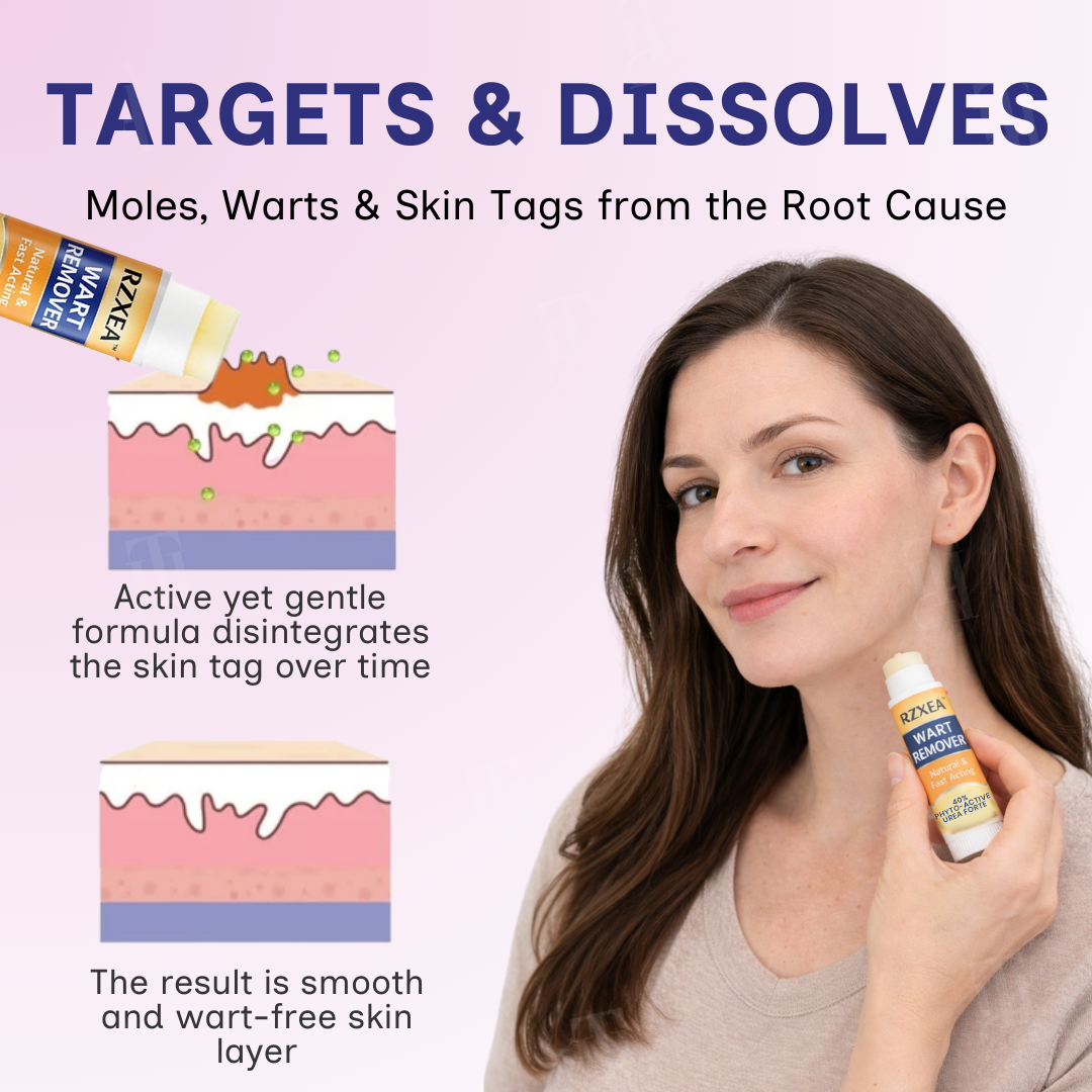 RZXEA™ | Solid-Stick Wart Remover, Skin Tags in Just 48 Hours!