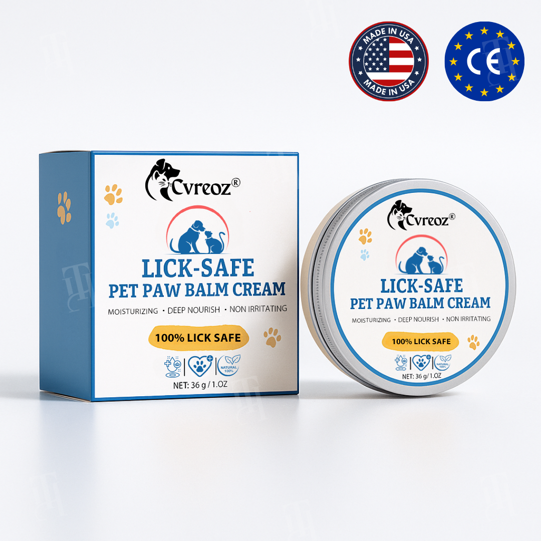 Cvreoz® Lick-Safe Pet Paw Balm Cream