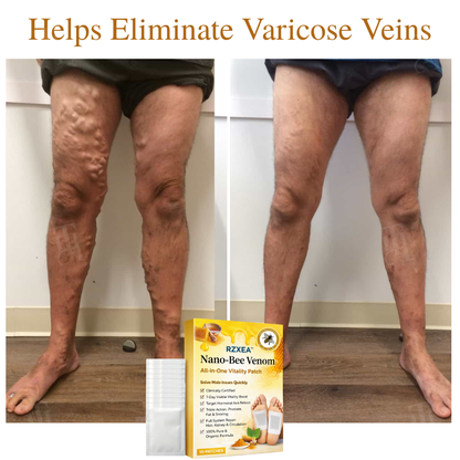 🚀 Core Selling Points: Hormonal Axis Reboot: RZXEA™ Nano-Bee Venom All-in-One Vitality Patch