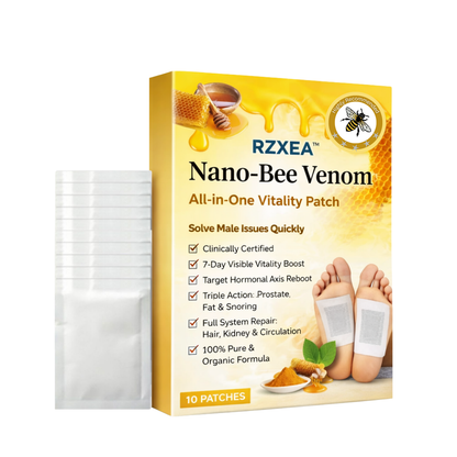 🚀 Core Selling Points: Hormonal Axis Reboot: RZXEA™ Nano-Bee Venom All-in-One Vitality Patch