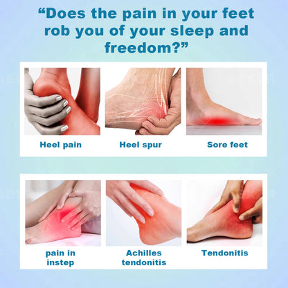 ✅⭐Official Store: AEXZR® Advanced Foot Pain Relief Cream  - Fast Relief for Burning, Tingling & Morning Heel Pain