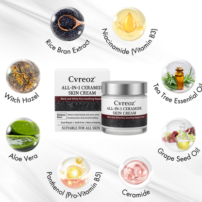 🛡️Repairs While Removing + 100% Acid-Free🌿Cvreoz® All-in-1 Ceramide Skin Cream
