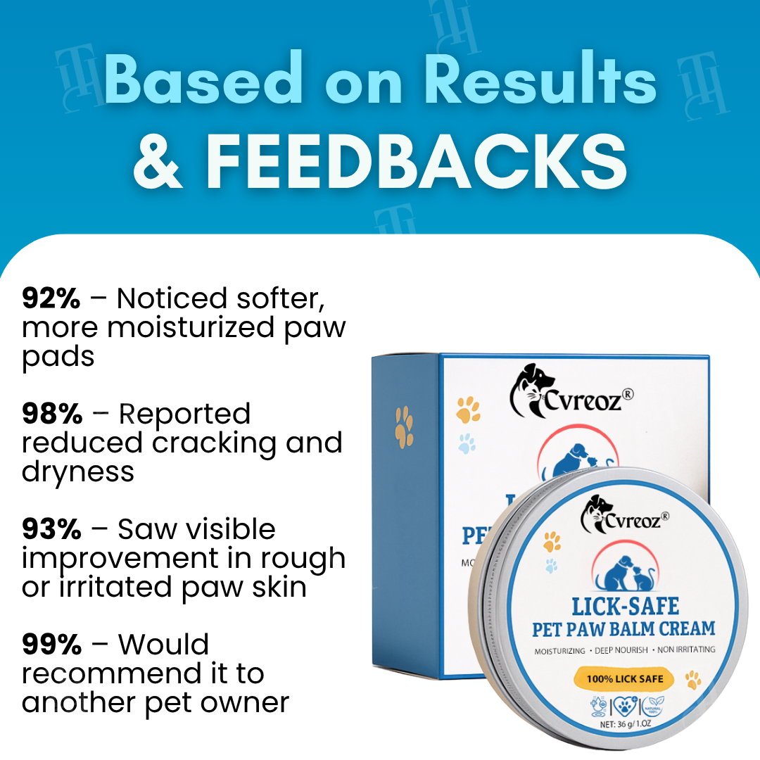 Cvreoz® Lick-Safe Pet Paw Balm Cream
