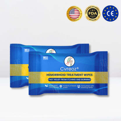 DISCOUNT LIMIT:Cvreoz® Hemorrhoid Treatment Wipes