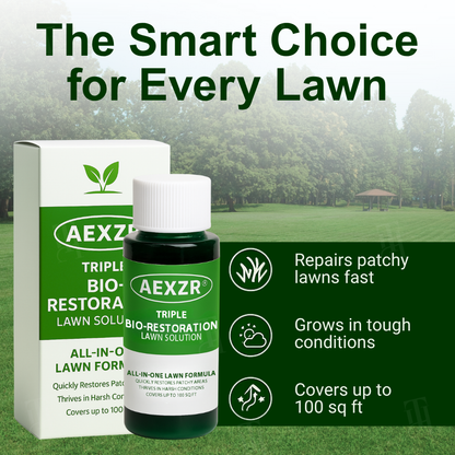 ⚡AEXZR® Triple Bio-Restoration Lawn Solutionsha