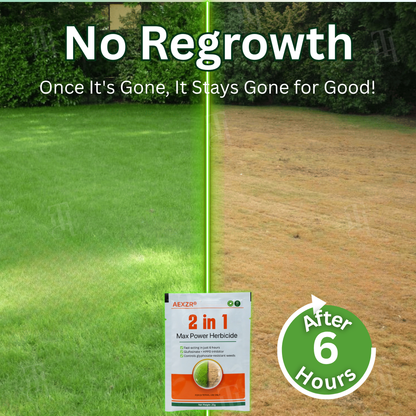 Official Store:AEXZR® 2 in 1 Max Power Herbicide - 6-Hour Action – No more waiting