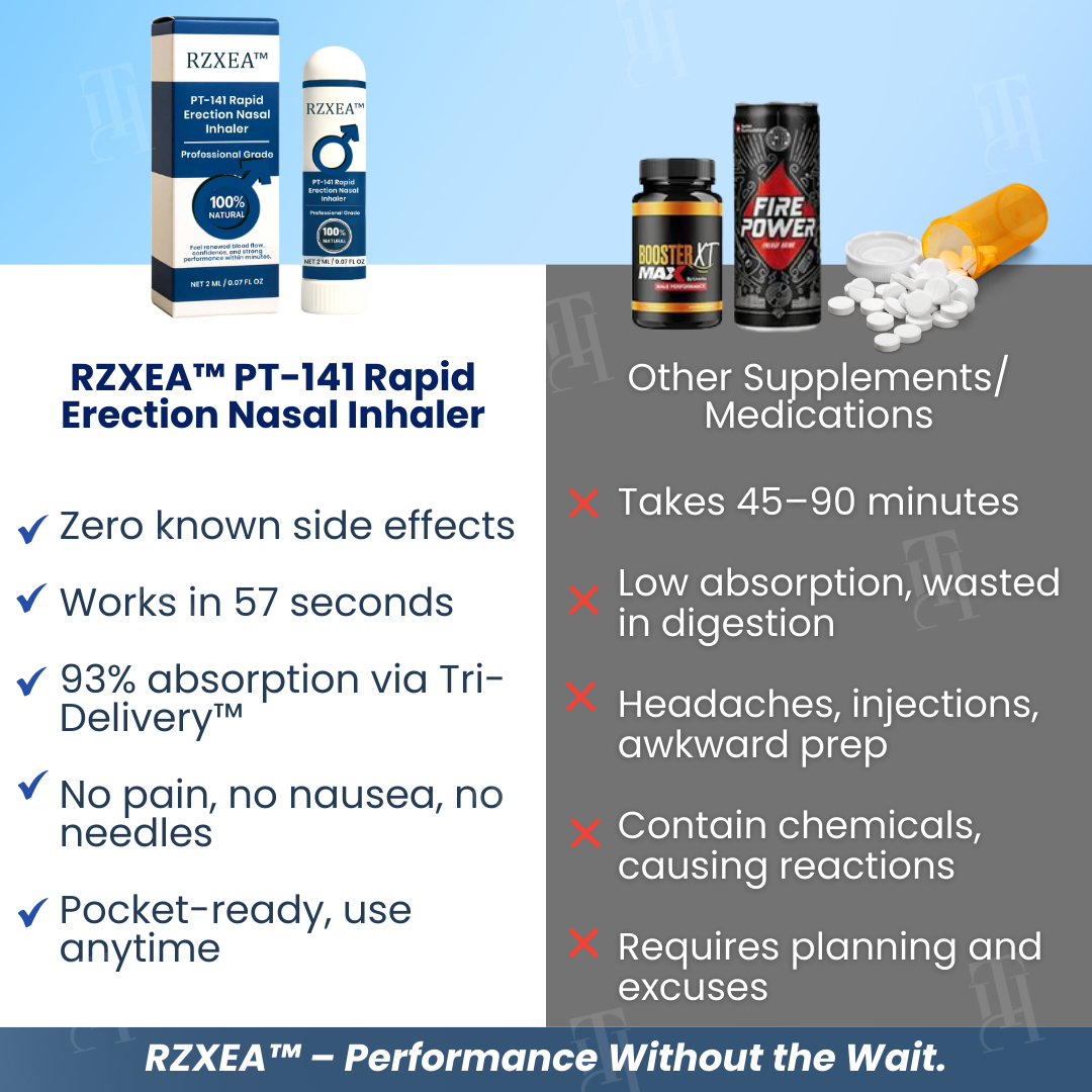 ⚡Seconds Lift, RZXEA™ PT-141 Rapid Erection Nasal Inhaler