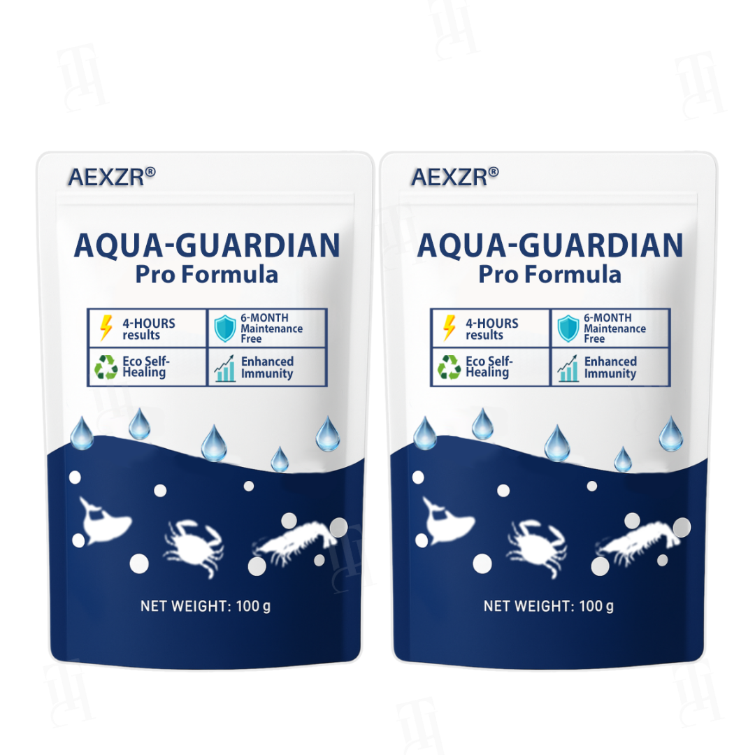 ⏱️ Crystal clear in 24 hours! | 🌿 100% Safe for fish and plants | AEXZR® Aqua-Guardian Pro Formula