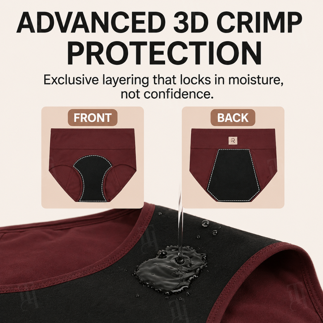 Sfrcord™AirShield — Next-Gen Ultra-Thin Leak-Proof Panties ✨ 100% Invisible Smart Protection
