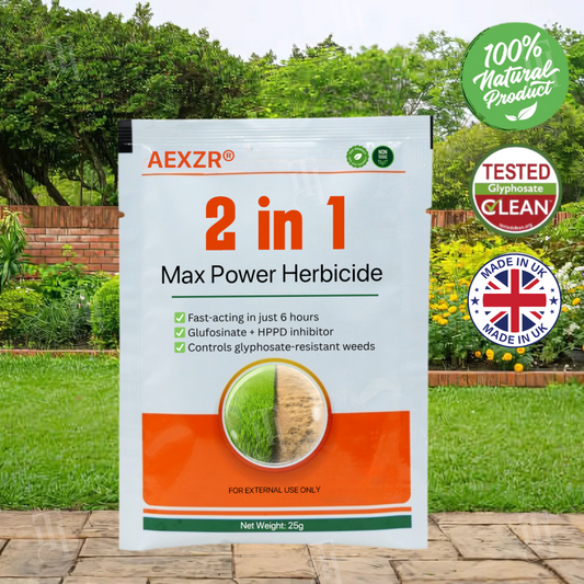 🔥 BLACK FRIDAY: 40% OFF | AEXZR® 2 in 1 Max Power Herbicide - 6-Hour Action – No more waiting