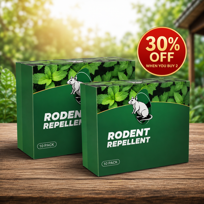 RZXEA™💥LAST DAY SALE 50%OFF💥🟢 Natural Peppermint Rodent Repellent Tablets – 10 Pack