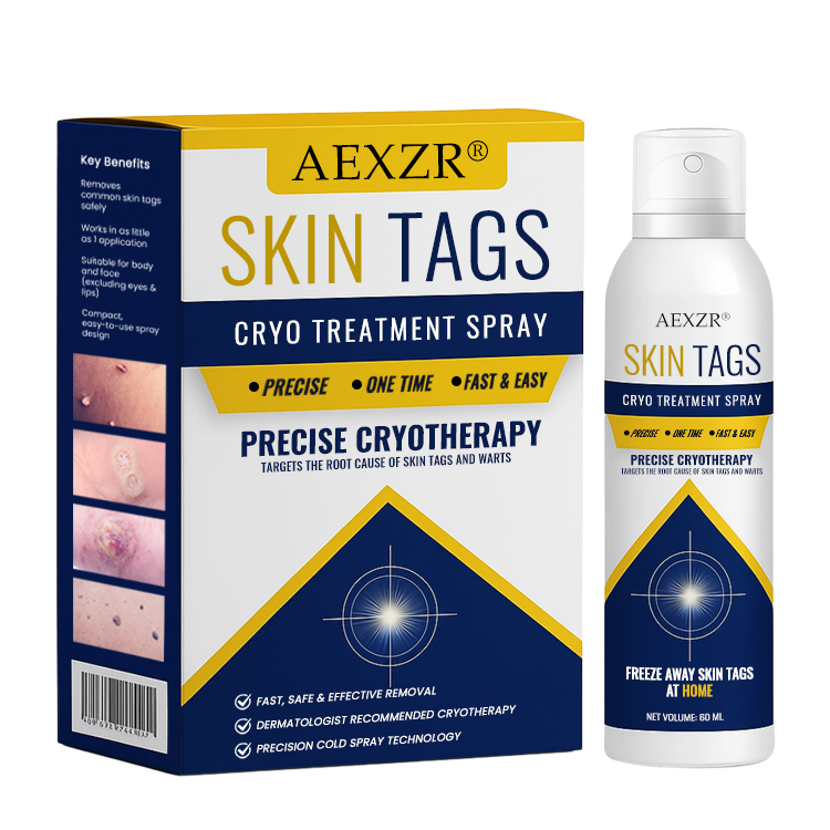 ⚡Instant Removal Power + Clinic-Grade Results🏆AEXZR® Skin Tag Cryo Treatment Spray