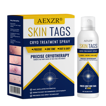 ⚡Instant Removal Power + Clinic-Grade Results🏆AEXZR® Skin Tag Cryo Treatment Spray