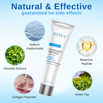 ⚡See Results in Just 24 hours – RZXEA™ Redundant Prepuce Corrector Gel