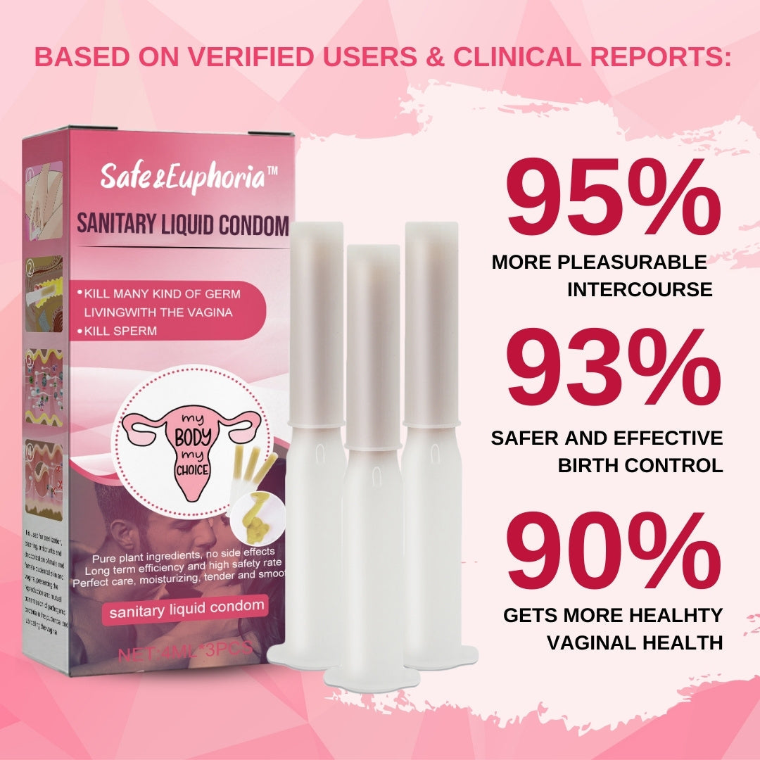 Safe&Euphoria™ Sanitary Liquid Condom