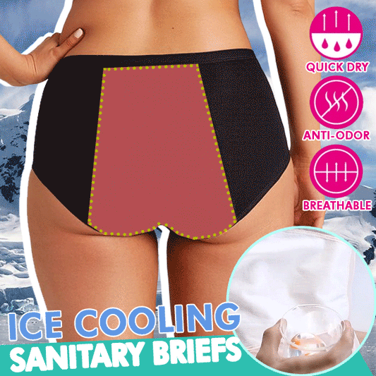 Ice Cooling Sanitary Briefs