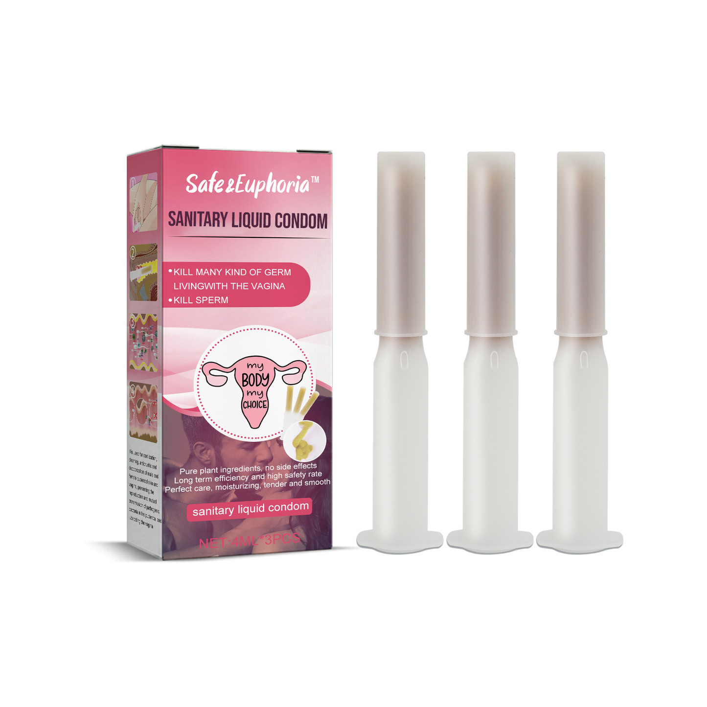 Safe&Euphoria™ Sanitary Liquid Condom