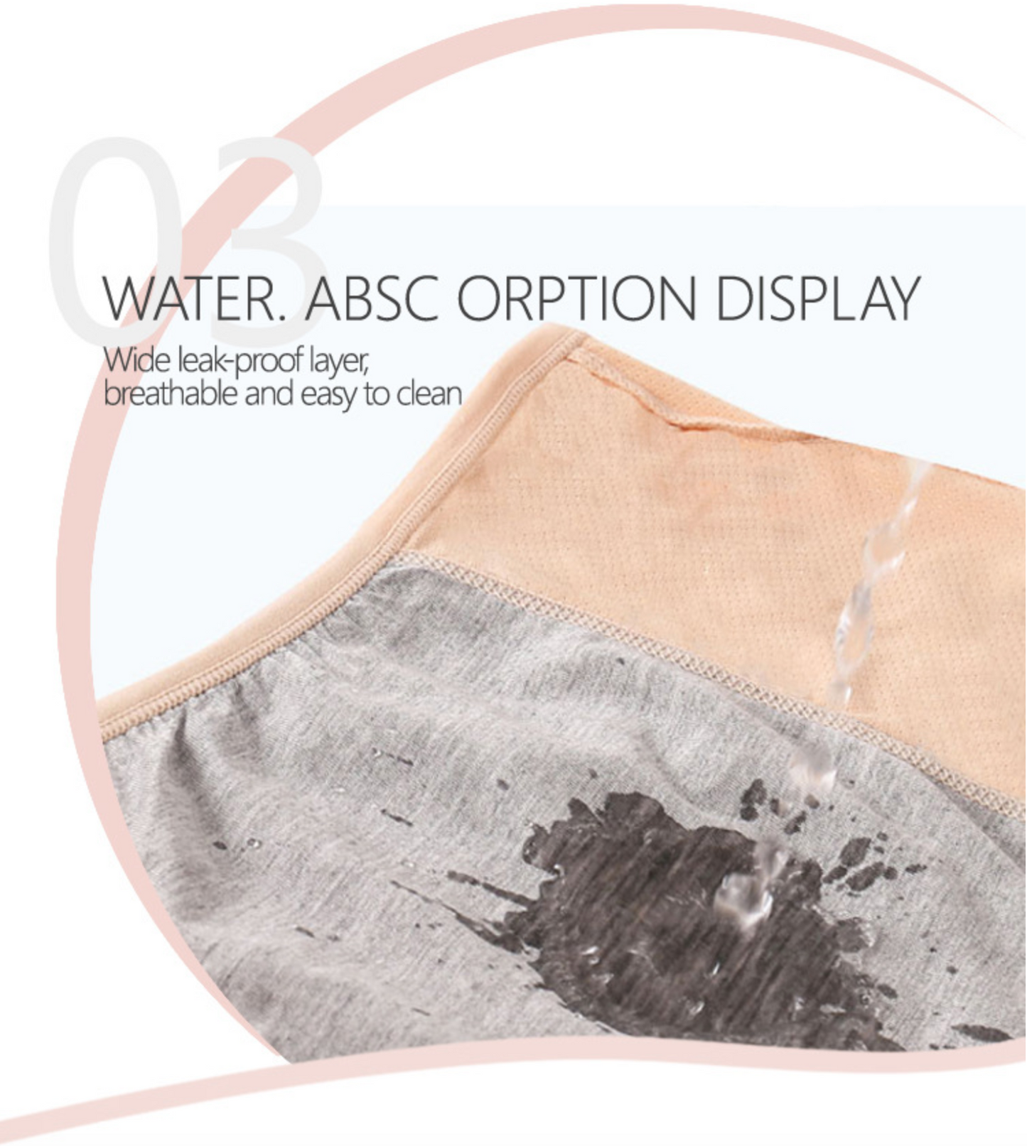 Leakproof Period Panties (3 Pcs)