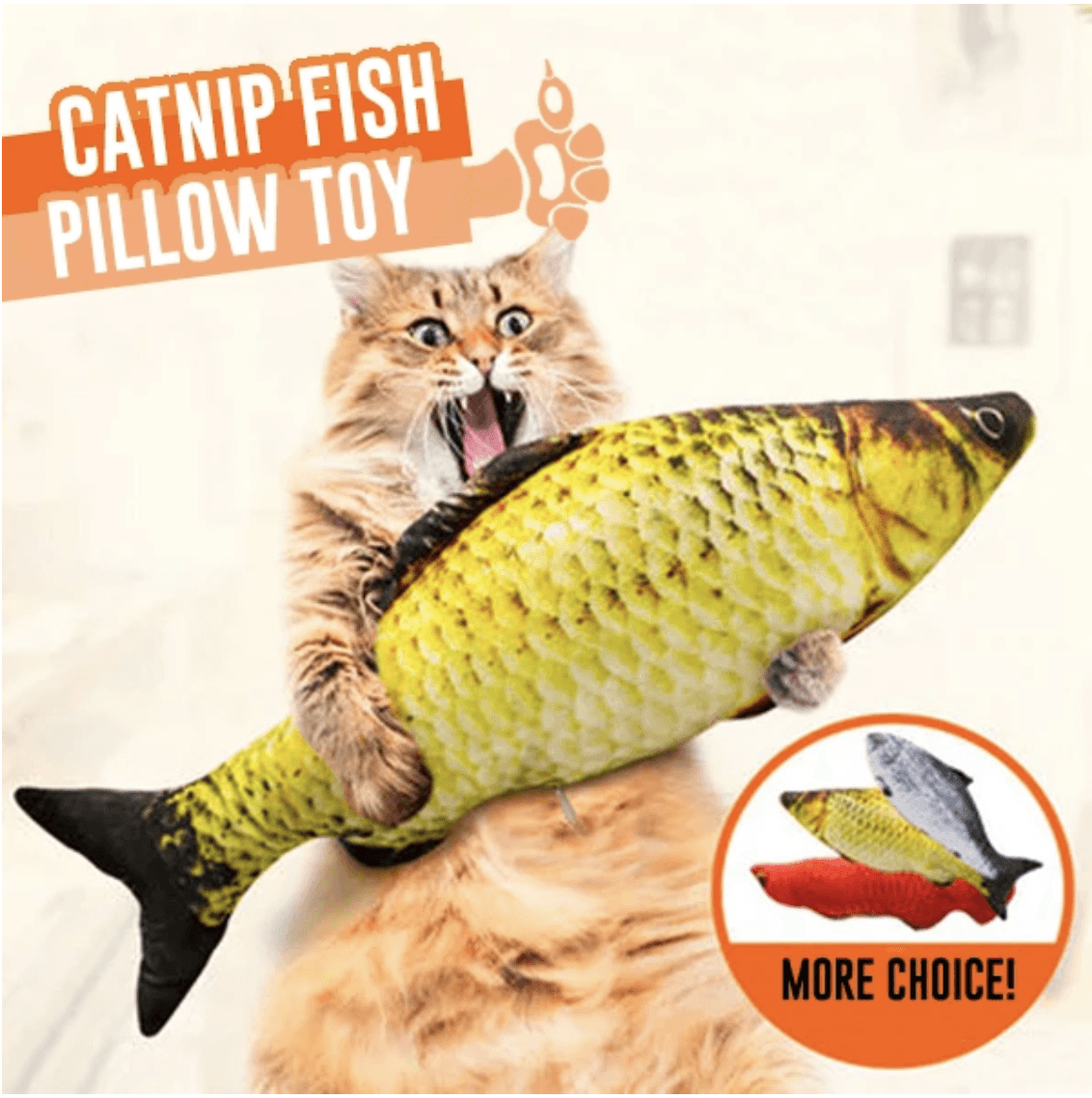 AEXZR®Cat Kicker Fish Toy