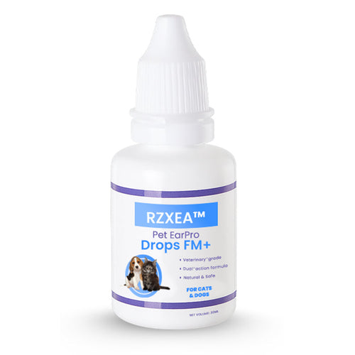 🌟 Official Store |✨ From Smelly & Itchy to Perfectly Clean Ears! RZXEA™ Pet EarPro Drops FM+