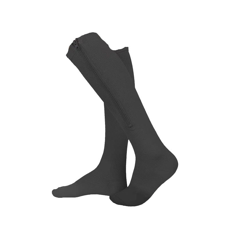 Easy-On Zipper Compression Socks