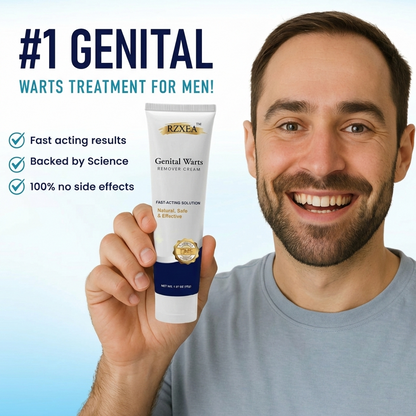 🌟 Official Store | 🛡️ Painless Removal in Just 14 Days! Clinical-Grade Sensitive Formula. RZXEA™ Genital Warts Remover Cream