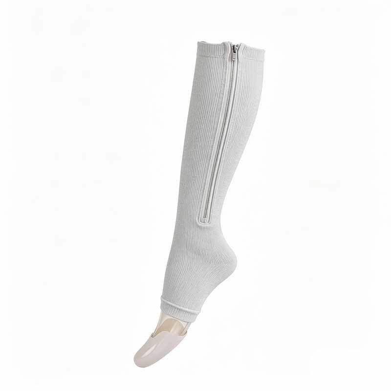 Easy-On Zipper Compression Socks