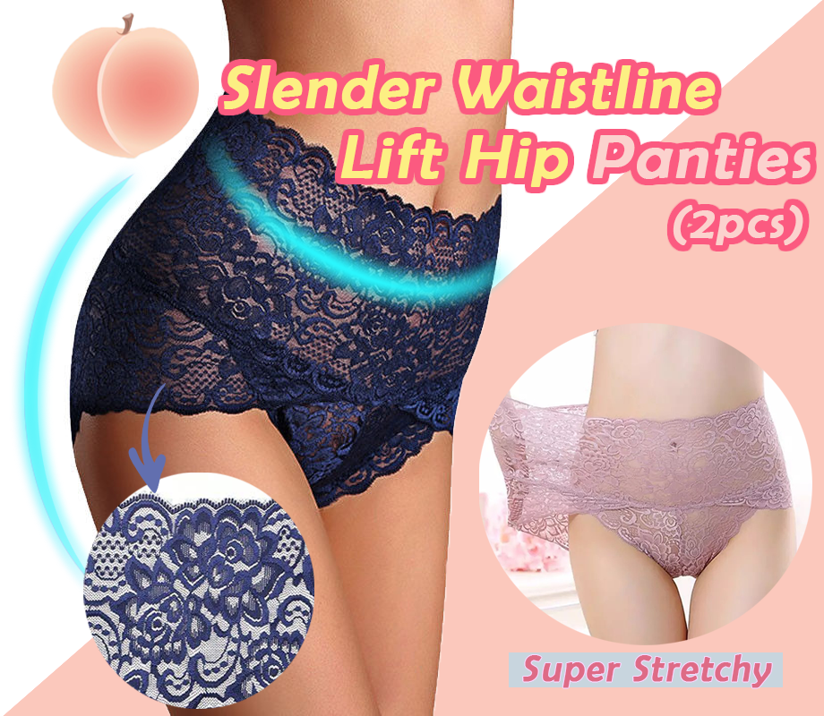 PEACHY Lift Hip / Slender Waistline Panties (2pcs)