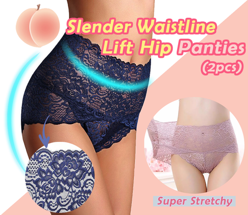 PEACHY Lift Hip / Slender Waistline Panties (2pcs)