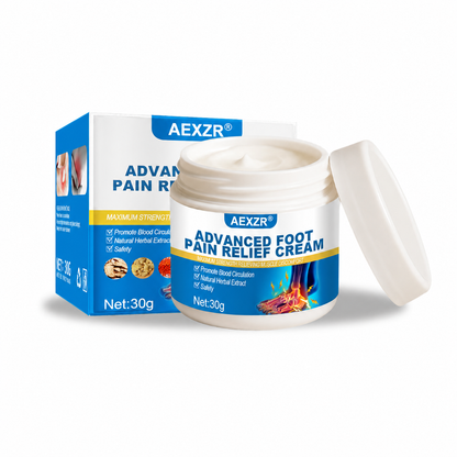 ✅⭐Official Store: AEXZR® Advanced Foot Pain Relief Cream  - Fast Relief for Burning, Tingling & Morning Heel Pain