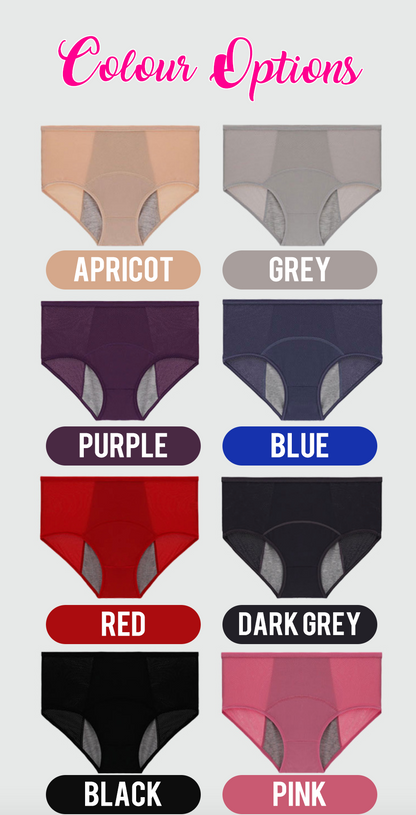 Leakproof Period Panties (3 Pcs)