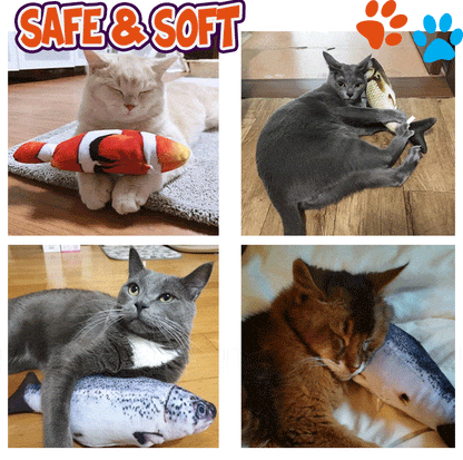 AEXZR®Cat Kicker Fish Toy